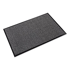 Crown Walk-A-Way Indoor Wiper Mat, Olefin, 36 x 60, Gray (WA0035GY)
