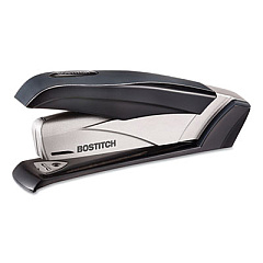 Bostitch inFLUENCE+ 28 Premium Desktop Stapler, 28-Sheet Capacity, Black/Silver (1460)