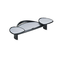 Kensington Flat Panel Monitor Stand with SmartFit, 34" x 14" x 2.5" to 4.5", Black, Supports 35 lbs (60046)