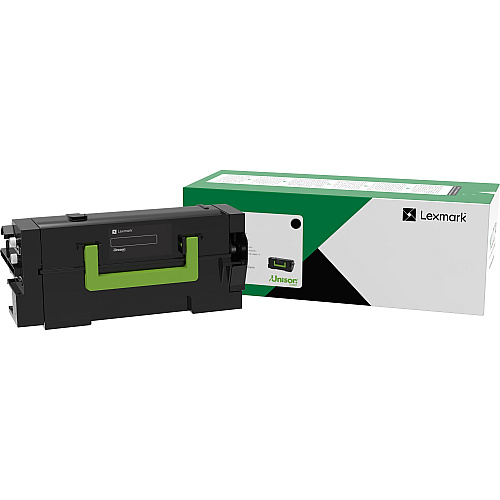 Lexmark 58D1H0E Black High Yield Toner Cartridge