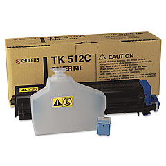 Kyocera TK512C Cyan Toner Cartridge