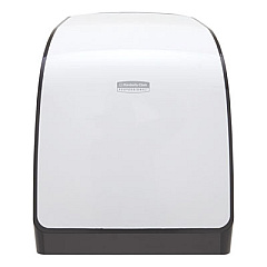 Scott Pro Mod Manual Hard Roll Towel Dispenser, 12.66 x 9.18 x 16.44, White (34347)