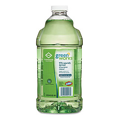 Green Works All-Purpose and Multi-Surface Cleaner, Original, 64 oz Refill, 6/Carton (00457CT)
