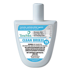 TimeMist Virtual Janitor Refill, Clean and Fresh, 10.5 oz Bottle, 12/Carton (1047941)