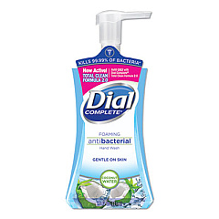 Dial Antibacterial Foaming Hand Wash, Coconut Waters, 7.5 oz Pump Bottle (09316)