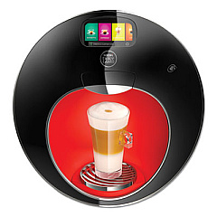 NESCAFe Dolce Gusto Majesto Automatic Coffee Machine, Black/Red (98836)