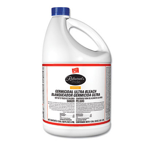 Restaurant's Pride Ultra Germicidal Bleach, 1 Gallon Bottle, 6/carton (11005915041)