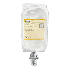 Rubbermaid Commercial AutoFoam Refill With Alcohol Foam Hand Sanitizer, Clear, 1,000 mL, Unscented, 4/Carton (2080802)
