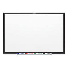 Quartet Classic Series Nano-Clean Dry Erase Board, 60 x 36, Black Aluminum Frame (SM535B)