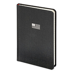 Oxford USA Hardcover Journal, 1 Subject, Narrow Rule, Gray/White Cover, 8 x 5, 192 Sheets (57540)