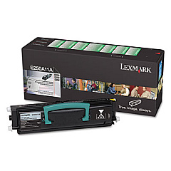 Lexmark E250A11A Black Toner Cartridge