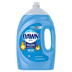 Ultra Liquid Dish Detergent, Dawn Original, 75 oz Flip-Cap Bottle, 6/Carton (91451)