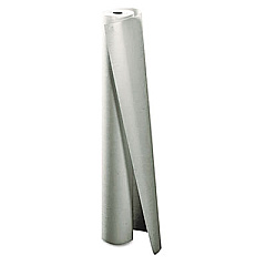 Little Rapids Caprice Paper Tablecover, 40" x 300 ft Roll, White (910000)