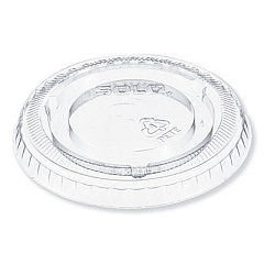 Dart Non-Vented Cup Lids, Fits 5 oz Cups, Clear, 2,500/Carton (605TP)