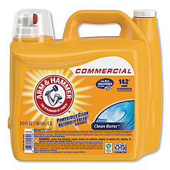 Arm & Hammer Dual HE Clean-Burst Liquid Laundry Detergent, 213 oz Bottle, 2/Carton (3320000556)