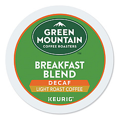 Green Mountain Coffee Decaf Variety Coffee K-Cups, 88/Carton (6503CT)