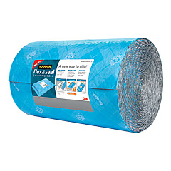 Scotch Flex and Seal Shipping Roll, 15" x 50 ft, Blue/Gray (FS1550)