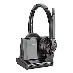 poly Savi W8220M Binaural Over-the-Head Headset