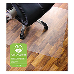 Floortex Cleartex Ultimat XXL Polycarbonate Chair Mat for Hard Floors, 60 x 79, Clear (1215020019ER)