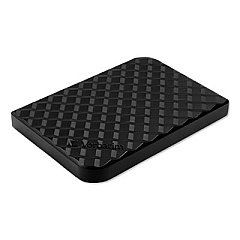 Verbatim Store N Go USB 3.0 Portable Hard Drive, 4 TB, 5,400 rpm, Diamond Black (70241)