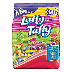 Nestl Laffy Taffy, Assorted Flavors, Individually Wrapped, 48 oz (13342)