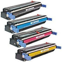 Innovera Remanufactured Toner Cartridge Bundle, Replacement For 645A (C9730A, C9731A, C9732A, C9733A) Innovera Remanufactured Toner Cartridge Bundle, Replacement For 645A (C9730A, C9731A, C9732A, C9733A)