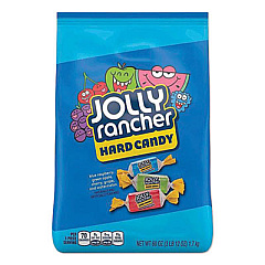 Jolly Rancher Original Hard Candy, Assorted, Individually Wrapped, 60 oz (HEC15671)
