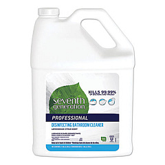Seventh Generation Professional Disinfecting Bathroom Cleaner, Lemongrass Citrus, 1 gal Bottle (44755EA)