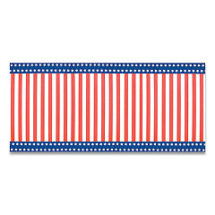 Pacon Corobuff Corrugated Paper Roll, 48" x 25 ft, Stars and Stripes (0019841)