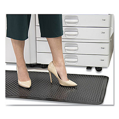ES Robbins Feel Good Anti-Fatigue Floor Mat, 24 x 36, PVC, Black (184552)