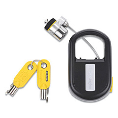 Kensington MicroSaver Cable Lock, 4 ft, Black (K64538US)