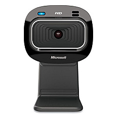 Microsoft LifeCam HD-3000 Universal Webcam, 1280 pixels x 720 pixels, 1 Mpixel, Black (T3H00011)