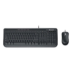 Microsoft Desktop 600 Wired Keyboard and Mouse Combo, Black (APB00001)