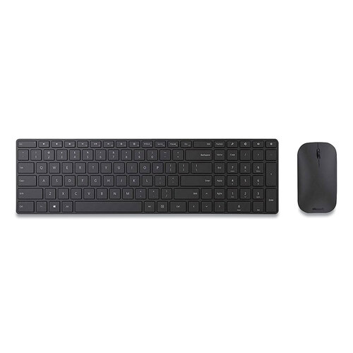 Microsoft Designer Desktop Wireless Keyboard and Mouse Combo, Black (7N900001)