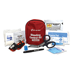 First Aid Only Bleeding Control Kit - Texas Mandate, 8.5 x 10.75 x 11.5 (91159)