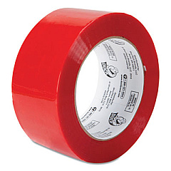 Duck Commercial Grade Color-Coding Packaging Tape, 3" Core, 1.88" x 109.3 yds, Red (240302EA)