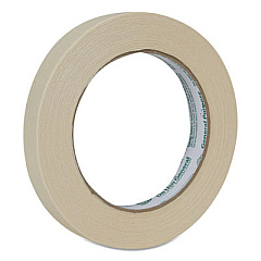 Duck General Purpose Masking Tape, 3" Core, 0.7" x 60 yds, Beige (286500)