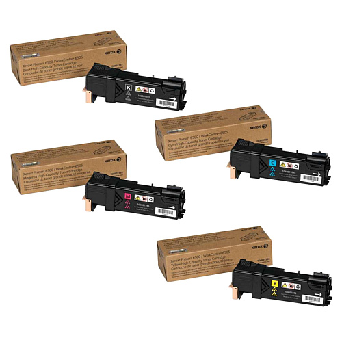 Xerox 6500 Toner Cartridge Set