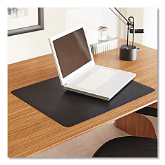 ES Robbins Natural Origins Desk Pad, Matte Finish, 19 x 12, Black (120792)