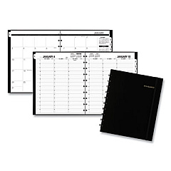 AT-A-GLANCE Move-A-Page Weekly/Monthly Appointment Book, 11 x 8.75, Black Cover, 12-Month (Jan to Dec): 2023 (70950E05)