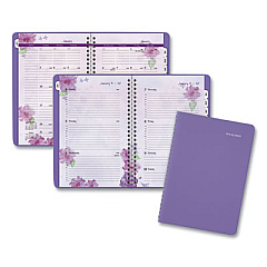 AT-A-GLANCE Beautiful Day Weekly/Monthly Planner, Block Format, 8.5 x 5.5, Purple Cover, 13-Month (Jan to Jan): 2023 to 2024 (938P200)