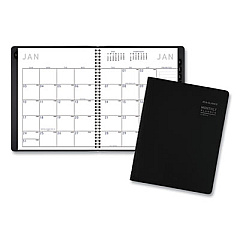 AT-A-GLANCE Contemporary Monthly Planner, 8.75 x 7, Black Cover, 12-Month (Jan to Dec): 2023 (70120X05)