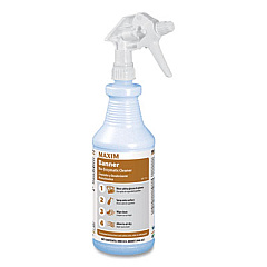 Maxim Banner Bio-Enzymatic Cleaner, Fresh Scent, 32 oz Spray Bottle, 12/Carton (07120012)