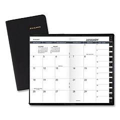 AT-A-GLANCE Pocket-Size Monthly Planner, 6 x 3.5, Black Cover, 13-Month (Jan to Jan): 2023 to 2024 (7006405)