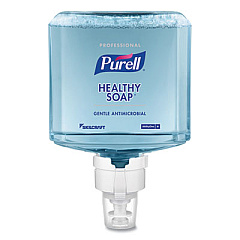 AbilityOne 8520016843252 PURELL SKILCRAFT Professional HEALTHY SOAP 0.5% BAK Antimicrobial Foam, Light Fragrance, 1,200 mL, 2/Box