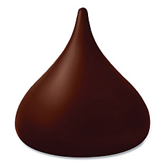 Hershey's KISSES Special Dark Chocolate Candy, Family Pack, 16.1 oz Bag (24600423)