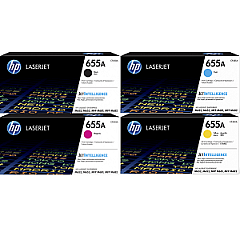 HP 655A Toner Cartridge Set