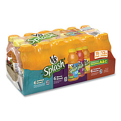 V-8 Splash Variety, Berry Blend; Mango Peach; Tropical Blend  12 oz Bottle, 18/Pack (90000054)