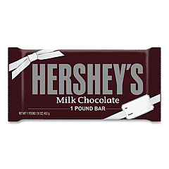 Hershey's Milk Chocolate Bar, 1 lb Bar (24600128)