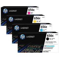 HP 656X Toner Cartridge Set